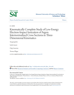 Kinematically Complete Study of Low-Energy Electron