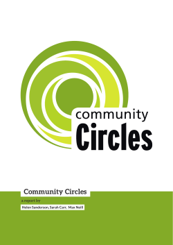 HSA Community Circles paper