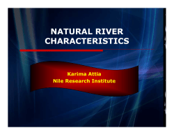 natural river characteristics