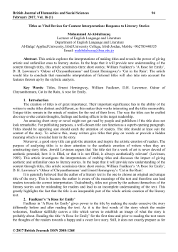 Titles as Vital Devices for Content Interpretation