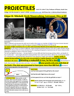 Edgar D. Mitchell, Sixth Moonwalking Astronaut, Dies at 85