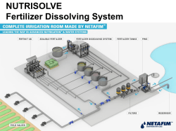 NUTRISOLVE Fertilizer Dissolving System