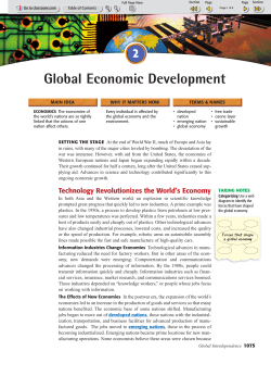 Global Economic Development
