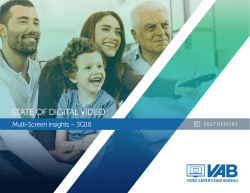 State of Digital Video