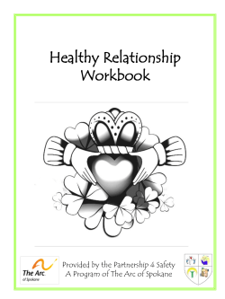 Healthy Relationship Workbook