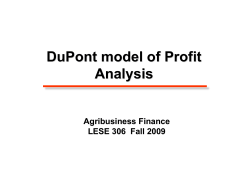 DuPont Formula