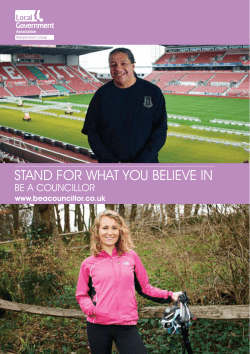 Be a councillor - Local Government Association