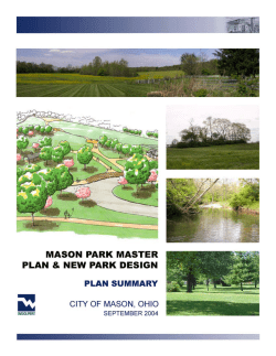 Parks Master Plan