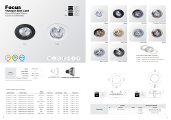 Halogen Spot Light Round-Oblique 50mm