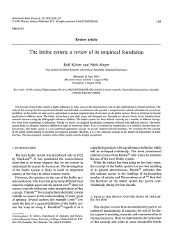The limbic system: a review of its empirical foundation