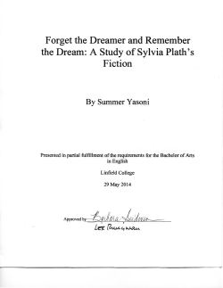 A Study of Sylvia Plath`s Fiction