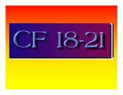 CF Power Point 18-21