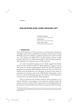 how far beyond 60 will elderly brazilians live?