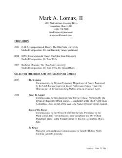 Lomax CV_Composition
