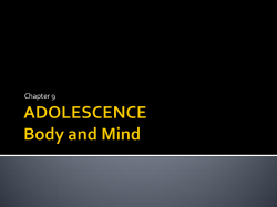 ADOLESCENCE Body and Mind - Kirkwood Community College