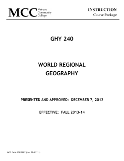 ghy 240 world regional geography