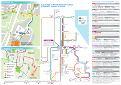 Bus routes to Northumbria hospital -
