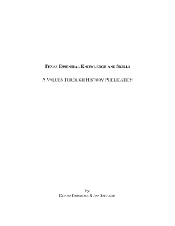 Texas Essential Knowledge and Skills for Grade 5 Word