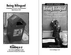 Being Bilingual - Al-Nahrawan