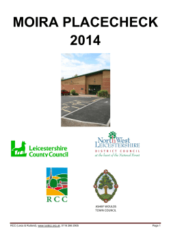 Moira Placecheck Report April 2014