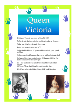 queen victoria - Craigclowan Preparatory School