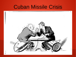 Cuban Missile Crisis File