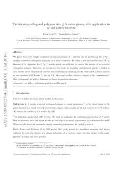 Partitioning orthogonal polygons into at most 8-vertex pieces