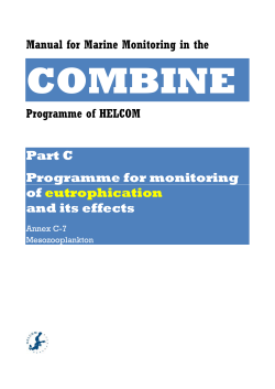 Annex C7 Mesozooplankton