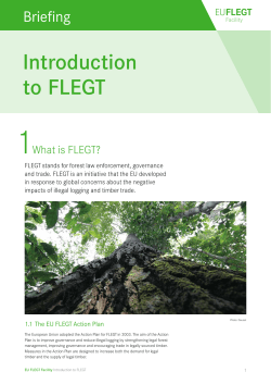 Introduction to FLEGT - EU FLEGT Facility