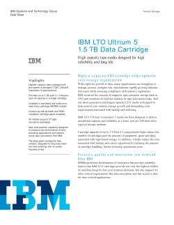 IBM LTO Ultrium 5 1.5 TB Data Cartridge