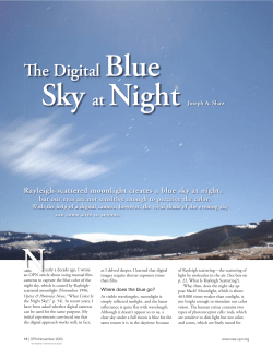 The digital blue sky at night