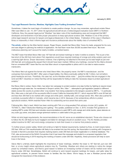 National Agricultural Aviation Association Article