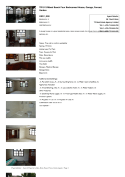 TR1513 Mbezi Beach Four Bedroomed House, Garage, Fenced