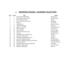 reference books : kashmir collection