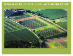 Long-term Field Experiments Around the World