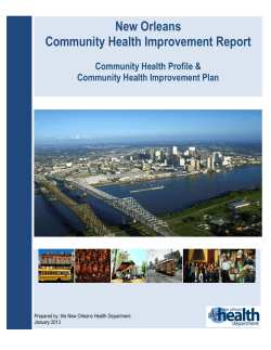 new orleans community health profile
