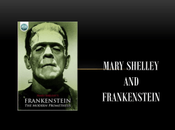 Mary Shelley and Frankenstein