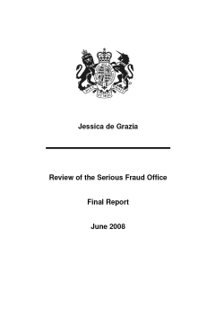 Chapter 6. The impact of judicial management on SFO prosecutions