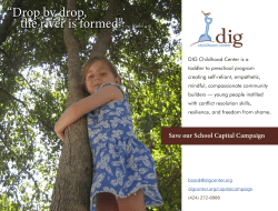DIG Childhood Center Pitch Deck