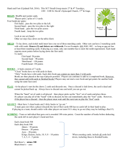 Hand and Foot - Shepherd`s Center Topeka