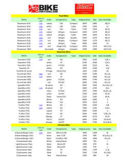 Color Components Type Original price Sale Sizes