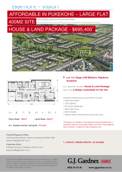 Affordable in Pukekohe &ndash; Large flat 400m2 site