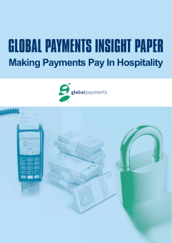 GLOBAL PAYMENTS INSIGHT PAPER