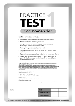 PRACTICE TEST 1