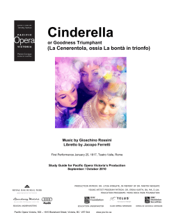 Study guide - Pacific Opera Victoria