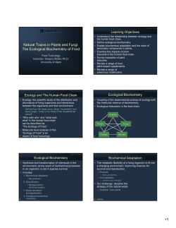 L17-Natural Toxins in Plants and Fungi