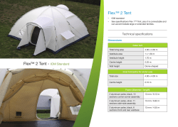 Flex&trade; 2 Tent