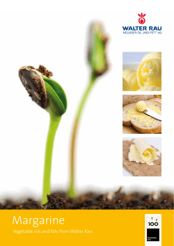 Margarine - Walter Rau