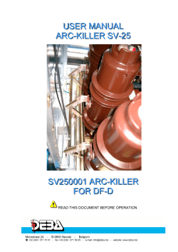 gebruikershandleiding arc-killer sv-25