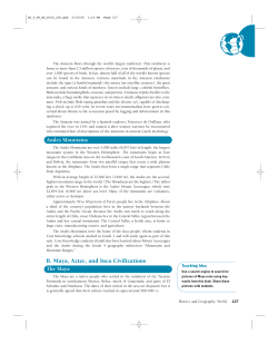 About the Maya - Core Knowledge Foundation